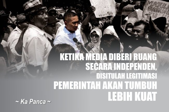 PEMERINTAH DAN PENTINGNYA MEDIA SEBAGAI PENGHUBUNG RAKYAT