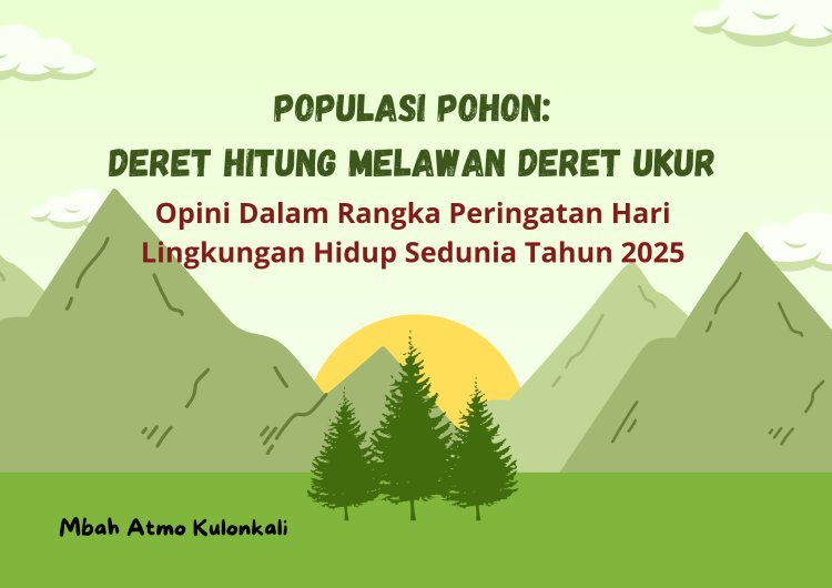 POPULASI POHON: DERET HITUNG MELAWAN DERET UKUR